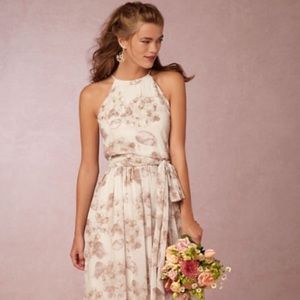 BHLDN Donna Morgan Floral Bridesmaid dress